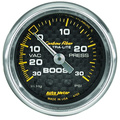 2-1/16" Boost/Vacuum, 30 In Hg/30 Psi, Carbon Fiber