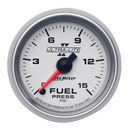 2-1/16" Fuel Pressure, 0-15 Psi, Ultra-Lite Ii