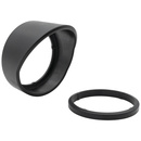 Gauge Visor, 2 1/16", Black