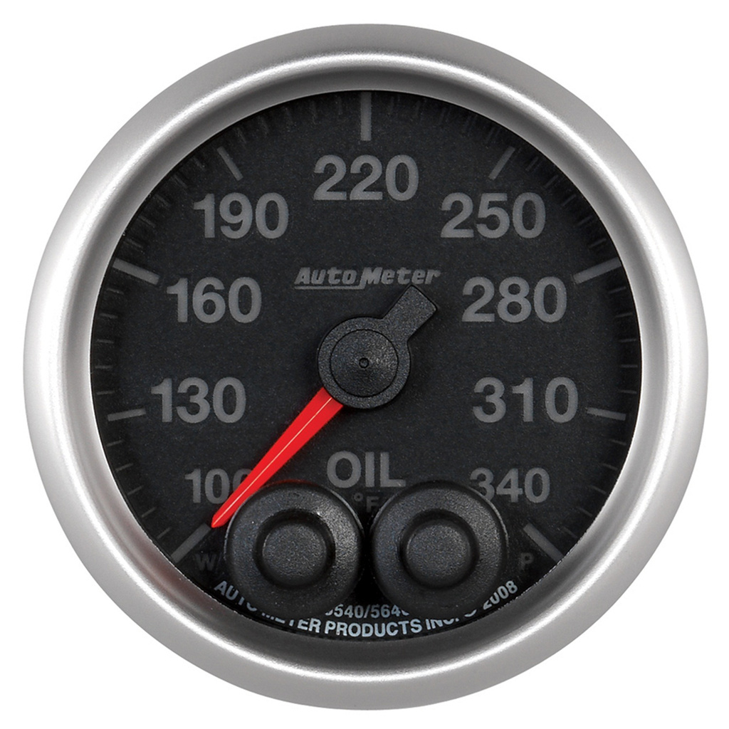 2-1/16" Oil Temperature, 100-340º, Elite, W/O Pro-Control