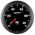2-1/16" Oil Pressure, 0-100 Psi, Elite, W/O Pro-Control