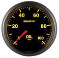 2-1/16" Oil Pressure, 0-100 Psi, Elite, W/O Pro-Control
