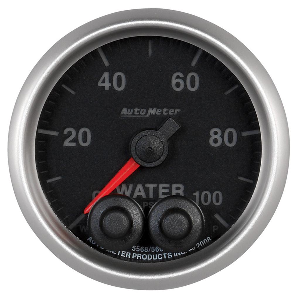 2-1/16" Water Pressure, 0-100 Psi, Elite, W/O Pro-Control