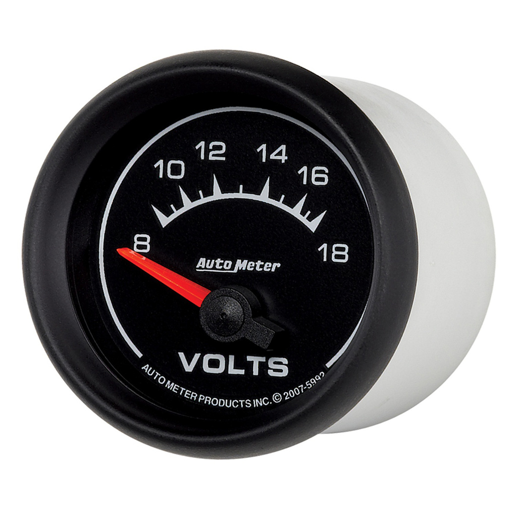 2-1/16" Voltmeter, 8-18v, Es