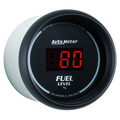 2-1/16" Fuel Level, Programmable 0-280 Ω, Digital Black