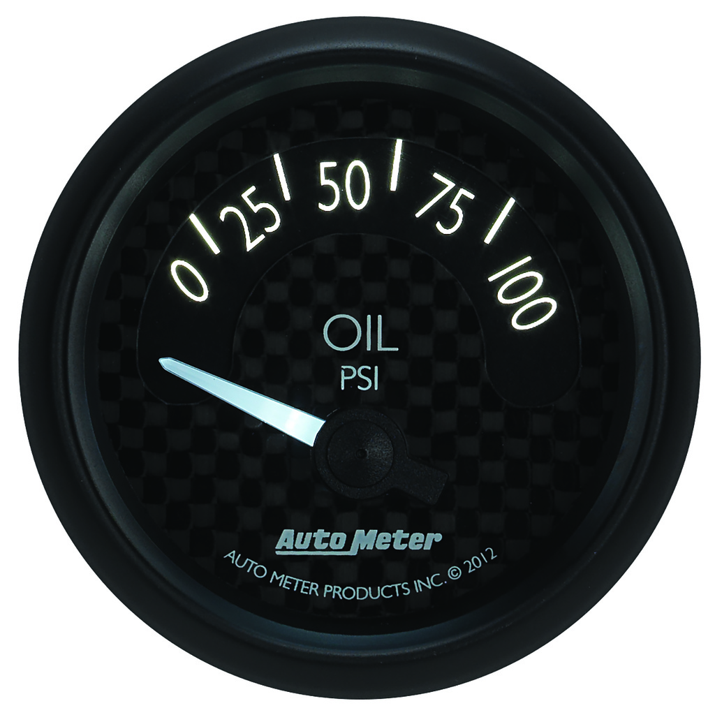 2-1/16" Oil Pressure, 0-100 Psi, Gt