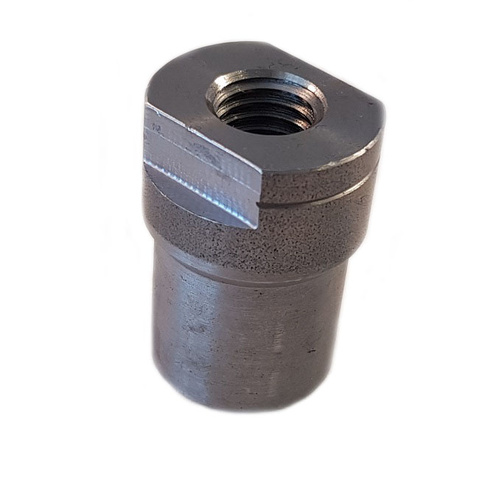 Threaded tube adapter with key grip M16x2