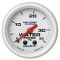 2-1/16" Water Pressure, 0-35 Psi, Marine White