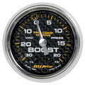 2-1/16" Vacuum/Boost, 30 In Hg/20 Psi, Marine Carbon Fiber