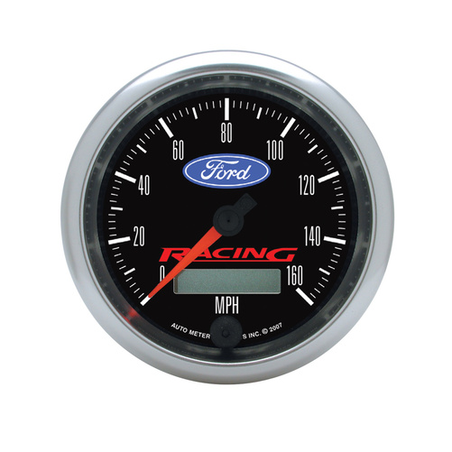 3-3/8" Speedometer, 0-160 Mph, Ford Racing