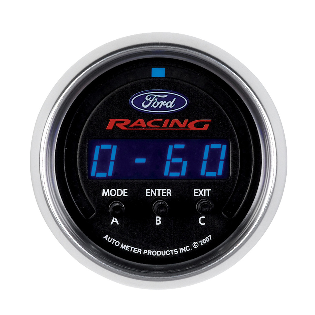 2-1/16" D-Pic, -2g-+2g, Ford Racing