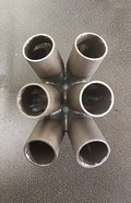 Merge collector 6 cylindrar straight steel