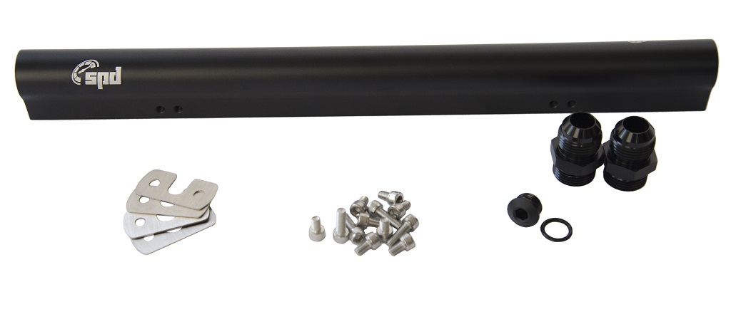 SPD fuel rail BMW M30/S38 black