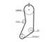 Timing belt kit Volvo B230 8v